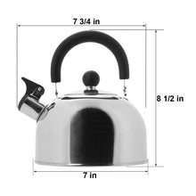 Load image into Gallery viewer, Whistling Tea Kettle